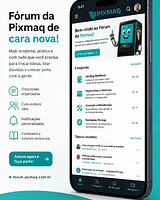 Fórum da Pixmaq de cara nova