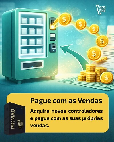 Adquira novos controladores e pague com o faturamento das suas máquinas. (1)