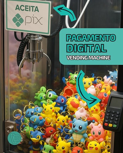 Pagamento Digital em Vending Machine