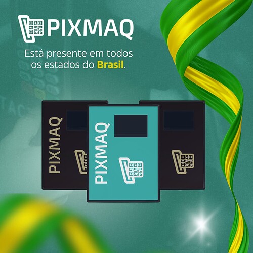 Pixmaq Está presente em todos os estados do Brasil.