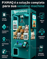 PIXMAQ: a solução completa para sua vending machine