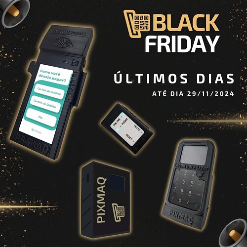 Últimos dias da Black Friday na Pixmaq