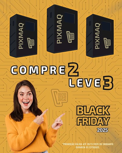 Promoção Controlado para Vending Machine na Black Friday 2025