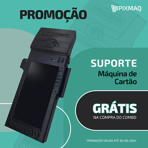 Promoção Suporte Máquina de Cartão para vending machine