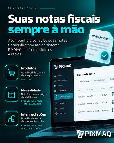 Transparencia = Suas notas ficais sempre a mão