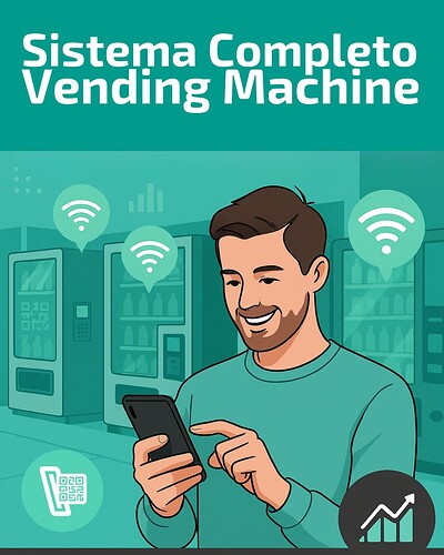 Sistema Completo Para vending machine