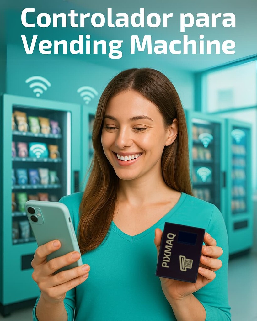 Pixmaq: Um Único Equipamento, Todas as Soluções para sua Vending Machine