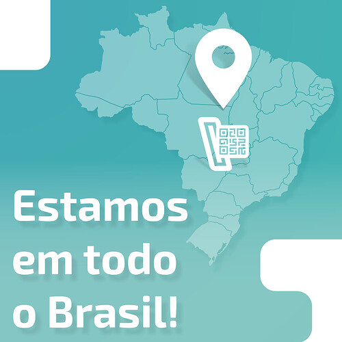 Pixmaq esta presente em todos os estados do Brasil