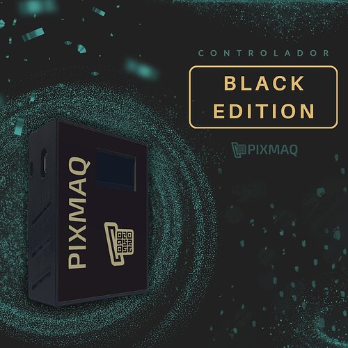 Controlador da Pixmaq Black Edition