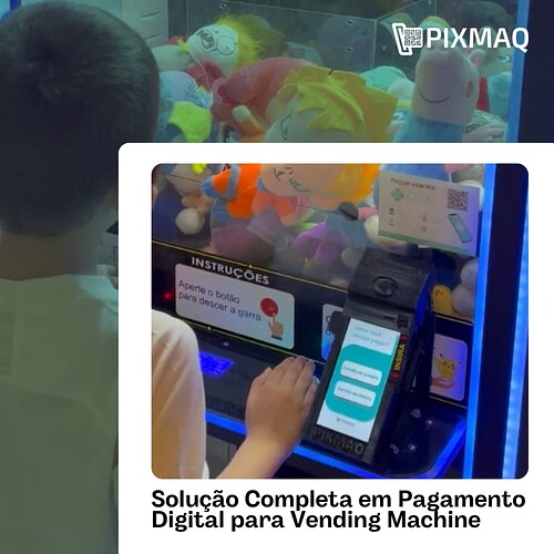 Solução Completa em Pagamento Digital para Vending Machine