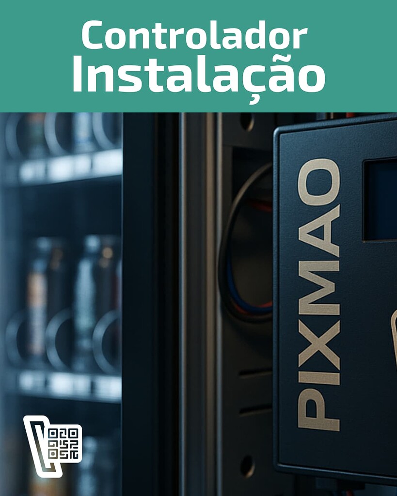 Instale o Controlador da Pixmaq e Transforme sua Vending Machine com Pagamentos Digitais