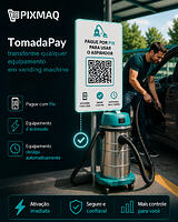 TomadaPay PIXMAQ: transforme equipamentos elétricos comuns em pontos de autoatendimento com pagamento automático