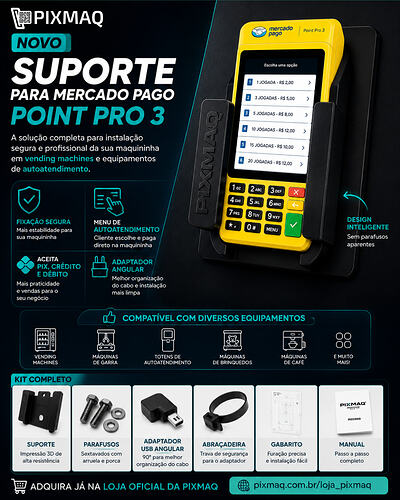 Suporte Mercado Pago Point Pro 3