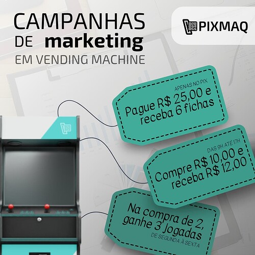 Campanhas de Marketing para vending machine