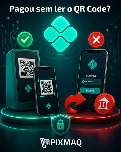 Pagou sem ler o Qr Code