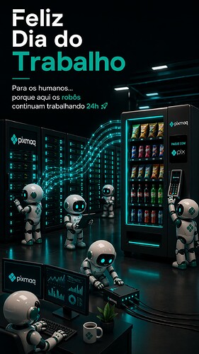Feliz dia do Trabalho na Pixmaq