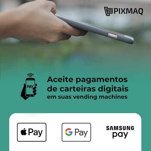 Aceite pagamentos de carteiras digitais em suas vending machines (1)