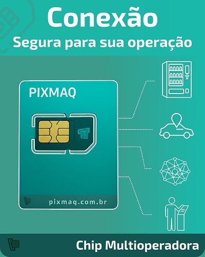 Conexão seguro para sua operação - chip multioperadora