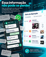 A conversa no WhatsApp passa. O histórico da sua operação precisa ficar