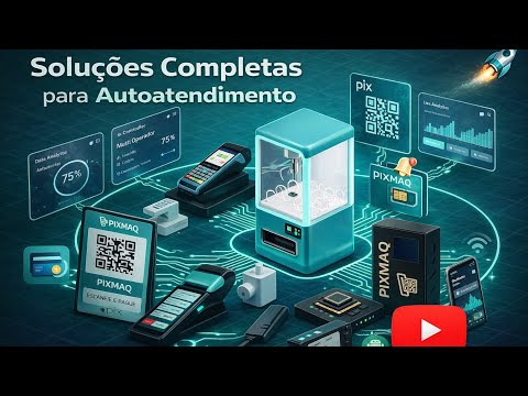 Soluções completas para Autoatendimento: transforme sua vending machine com a tecnologia Pixmaq